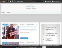 Tablet Screenshot of dizzidoll.over-blog.com