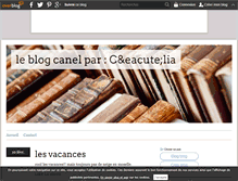 Tablet Screenshot of canel.over-blog.com