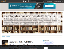 Tablet Screenshot of litterature-fantastique.over-blog.com