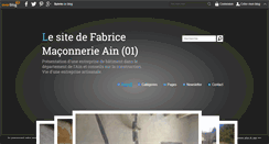 Desktop Screenshot of fabrice-maconnerie.over-blog.com