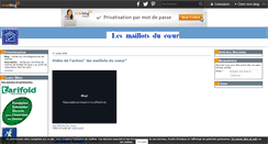 Desktop Screenshot of lesmaillotsducoeur.over-blog.com