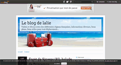 Desktop Screenshot of laliecalyse.over-blog.com