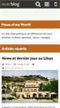 Mobile Screenshot of newsworld.over-blog.com