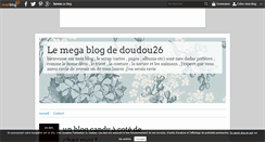 Desktop Screenshot of doudou26.over-blog.fr