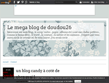 Tablet Screenshot of doudou26.over-blog.fr