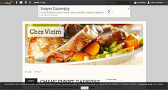Desktop Screenshot of chezvicim.over-blog.com