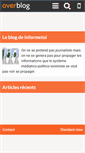 Mobile Screenshot of informetoi.over-blog.com