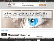 Tablet Screenshot of emilieencolere.over-blog.com