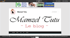 Desktop Screenshot of mamzel-tutu.over-blog.com