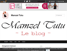 Tablet Screenshot of mamzel-tutu.over-blog.com