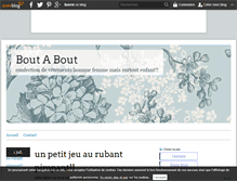 Tablet Screenshot of boutabout.over-blog.fr