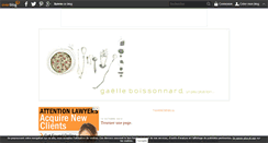 Desktop Screenshot of gaelle-boissonnard.over-blog.com