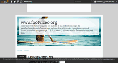 Desktop Screenshot of footvideo.over-blog.fr