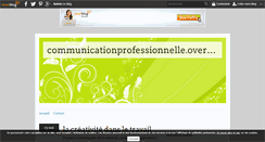 Desktop Screenshot of communicationprofessionnelle.over-blog.com