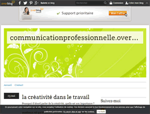 Tablet Screenshot of communicationprofessionnelle.over-blog.com