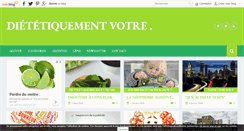 Desktop Screenshot of dieteticienne.over-blog.com