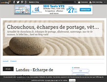 Tablet Screenshot of chouchous.over-blog.fr