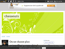 Tablet Screenshot of chasseurs.stbenigne.over-blog.com