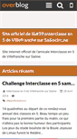 Mobile Screenshot of interclasse5.over-blog.com