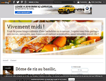 Tablet Screenshot of chokoreeto.over-blog.fr