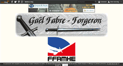 Desktop Screenshot of gael-fabre-forgeron.over-blog.com