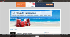 Desktop Screenshot of lucianana.over-blog.fr