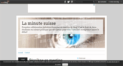 Desktop Screenshot of laminutesuisse.over-blog.com