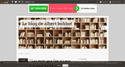 Desktop Screenshot of albert-bohbot.over-blog.com
