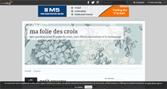 Desktop Screenshot of ma-folie-des-croix.over-blog.fr