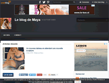 Tablet Screenshot of maya.ceramique.over-blog.fr