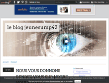 Tablet Screenshot of jeunesump42.over-blog.com