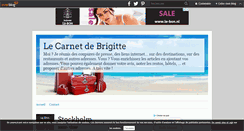 Desktop Screenshot of lecarnetdebrigitte.over-blog.com