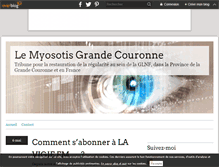 Tablet Screenshot of le-myosotis-grande-couronne.over-blog.com