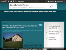 Tablet Screenshot of chambre.hote.quincampoix.isneauville.fontaine.le.bourg.over-blog.com