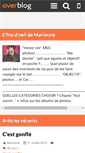Mobile Screenshot of clin-d-oeil.over-blog.com