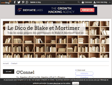 Tablet Screenshot of dicoblakemortimer.over-blog.com