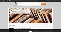 Desktop Screenshot of coranique.over-blog.com