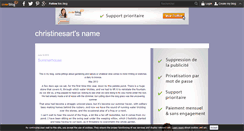 Desktop Screenshot of christinesart.over-blog.com