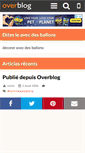 Mobile Screenshot of hommeauxballons.over-blog.com