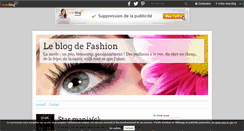 Desktop Screenshot of leblogdefashion.over-blog.com