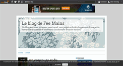 Desktop Screenshot of feemainscreation.over-blog.com