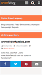 Mobile Screenshot of fedor.over-blog.com