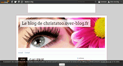 Desktop Screenshot of christatoo.over-blog.fr