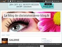 Tablet Screenshot of christatoo.over-blog.fr