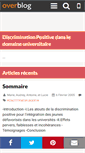Mobile Screenshot of discrimination.positive.over-blog.com
