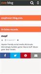 Mobile Screenshot of mepf.over-blog.com
