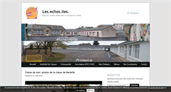 Desktop Screenshot of les.echos.lies.over-blog.com