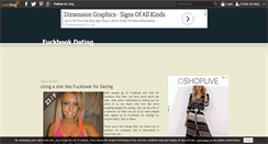 Desktop Screenshot of fuckbookdating.over-blog.com