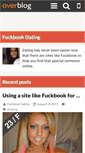 Mobile Screenshot of fuckbookdating.over-blog.com