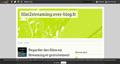 Desktop Screenshot of film2streaming.over-blog.fr